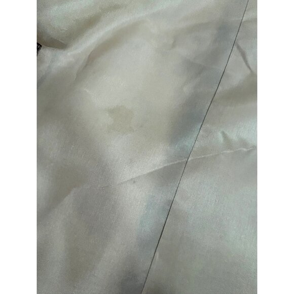 Saks Jandel Vtg Blazer 14 Silk Asian Style Animal Print Neutrals Shoulder Pads - Picture 7 of 16